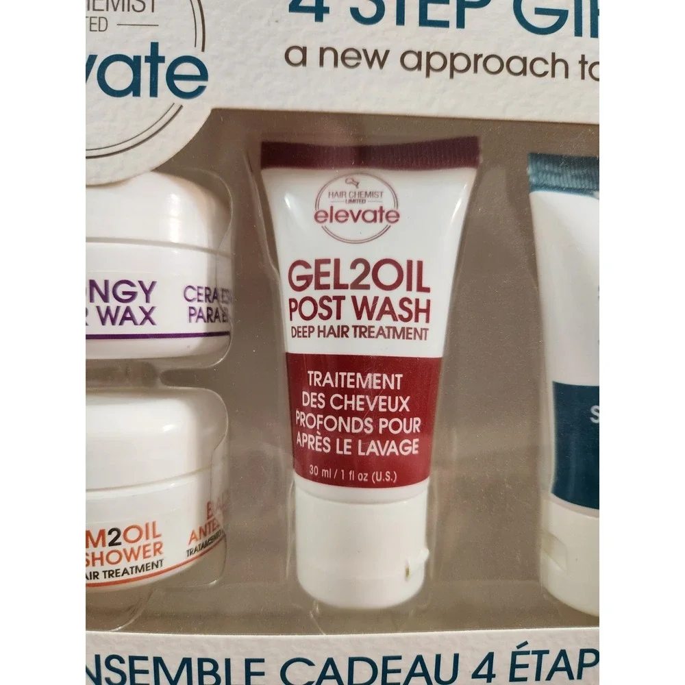 Hair Chemist Limited Elevate‎ 4 Step Gift Set NEW